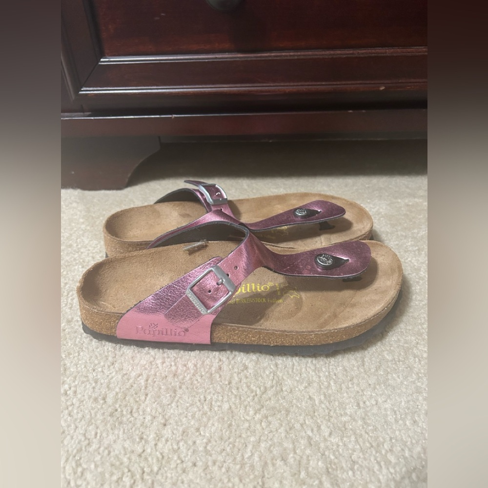 Birkenstock sandal shoe pink 7 / 7.5 38